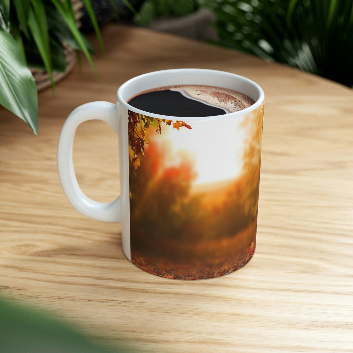 Fall Scene Ceramic Mug 11oz
