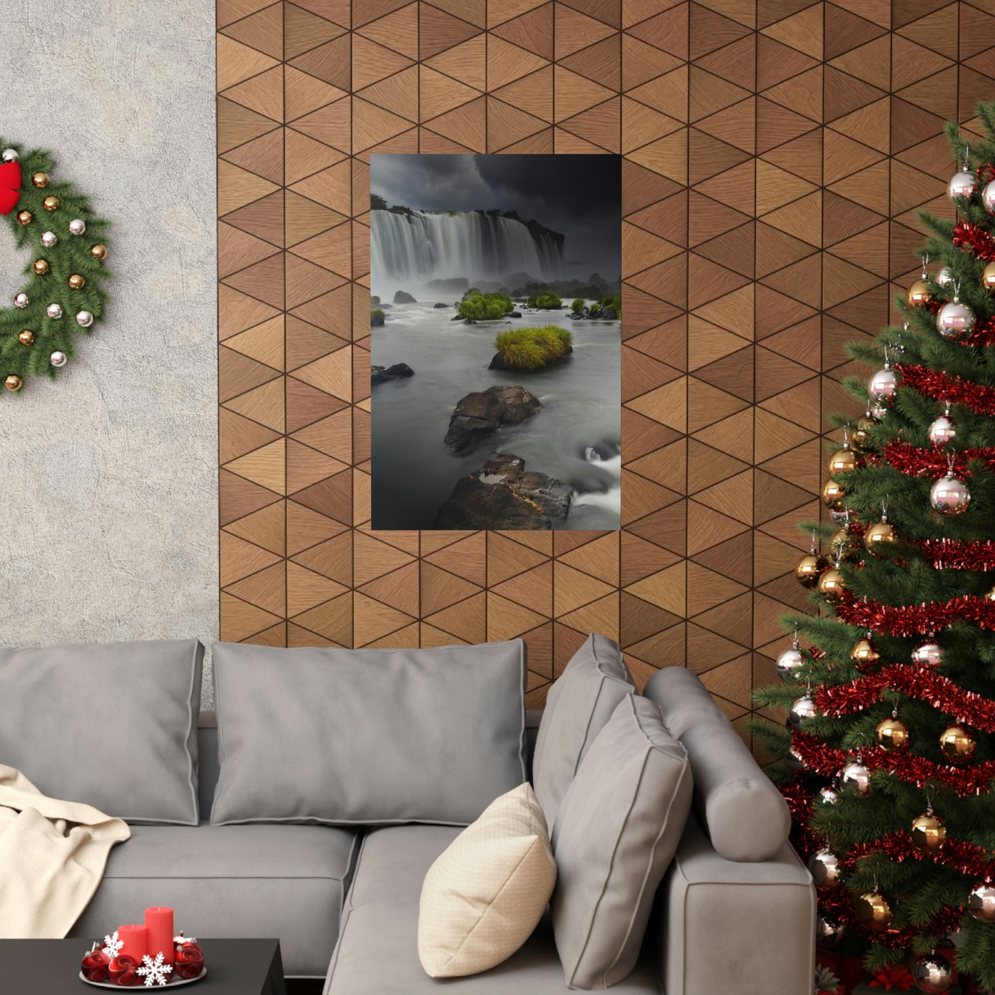 Waterfall Premium Matte Vertical Posters