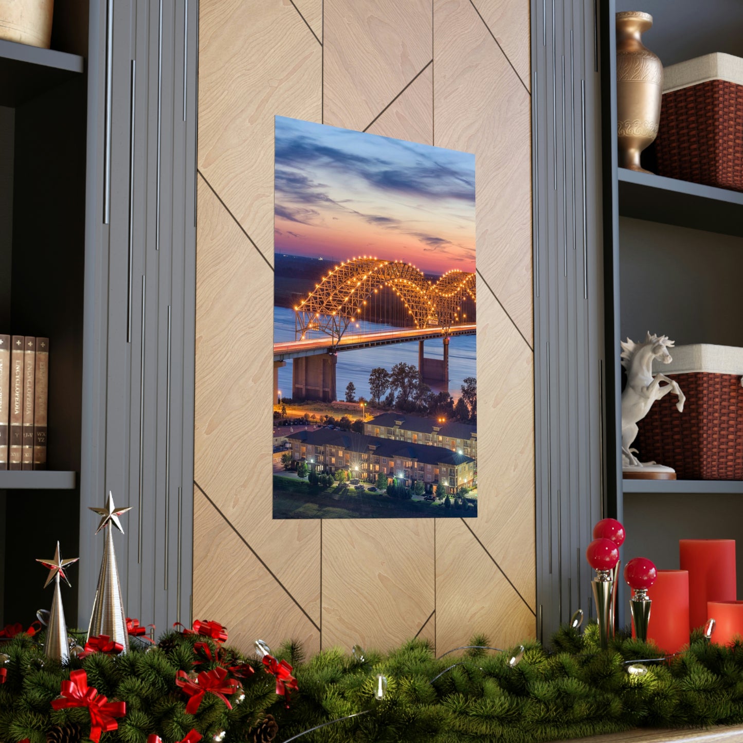 Memphis Bridge - Premium Matte Vertical Posters