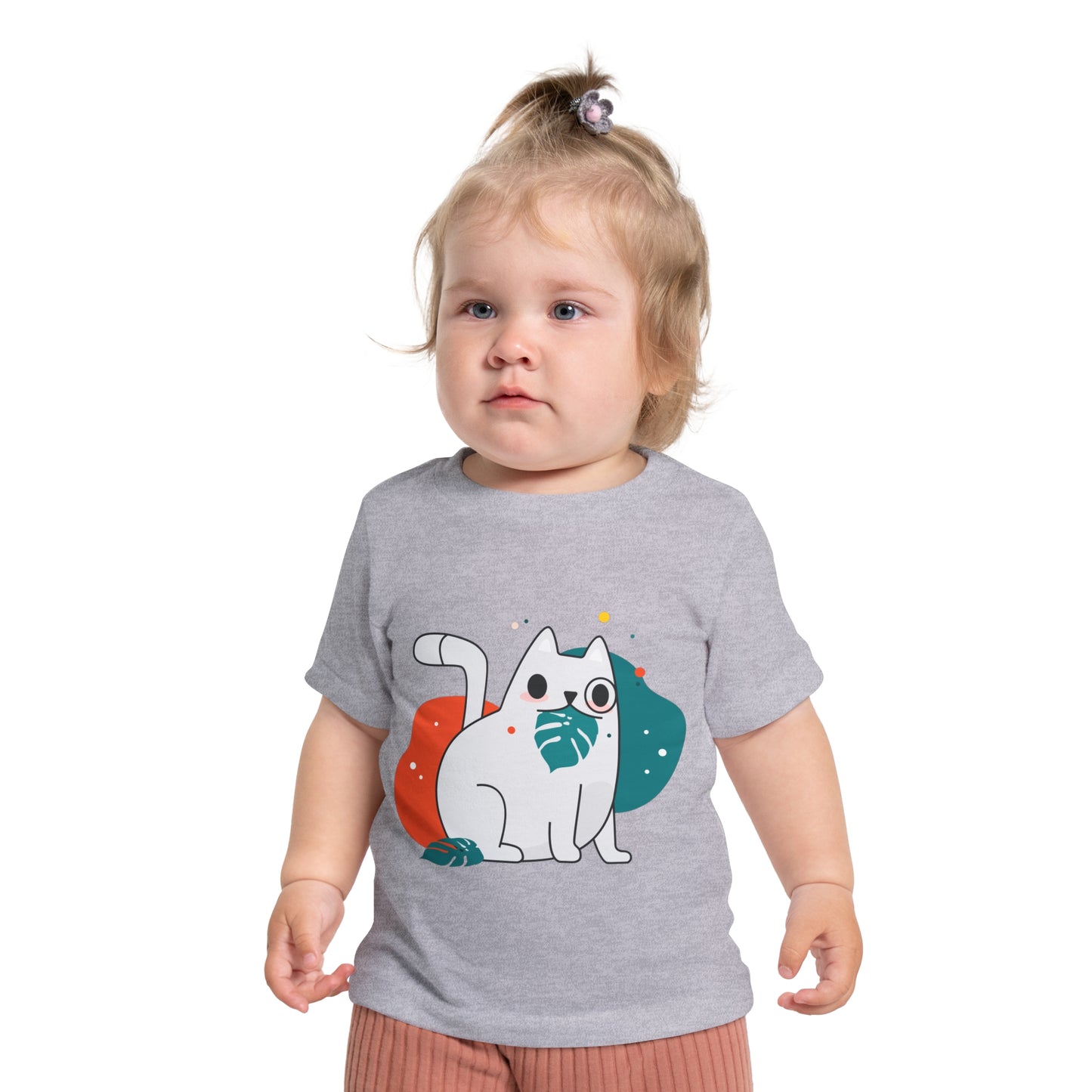 Cute Cat - Baby Short Sleeve T-Shirt