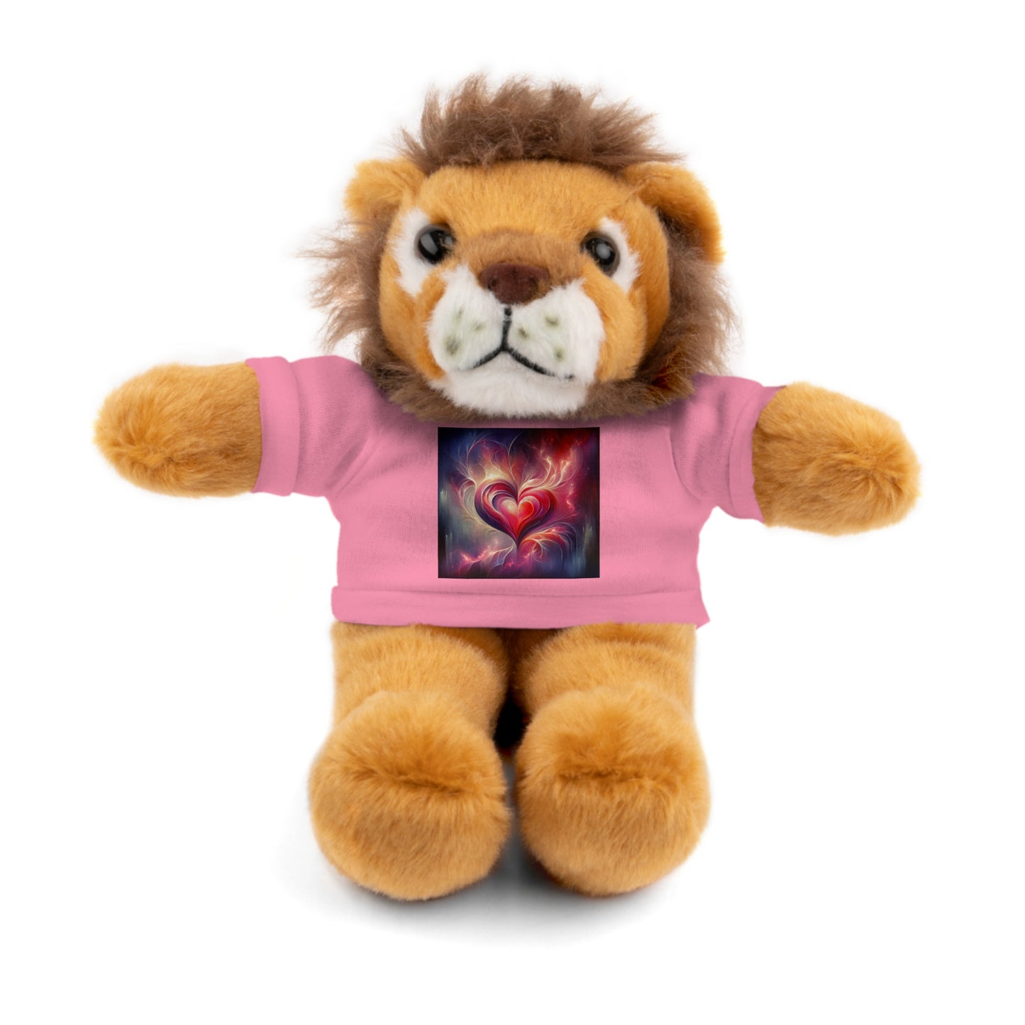 Blazing Heart Stuffed Animals with Tee