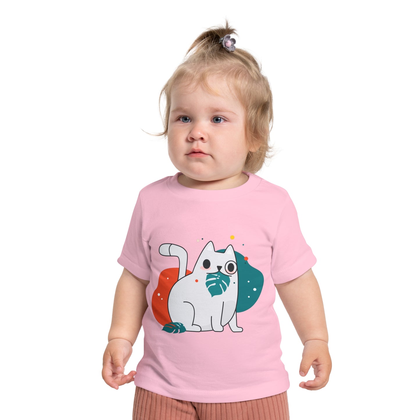 Cute Cat - Baby Short Sleeve T-Shirt