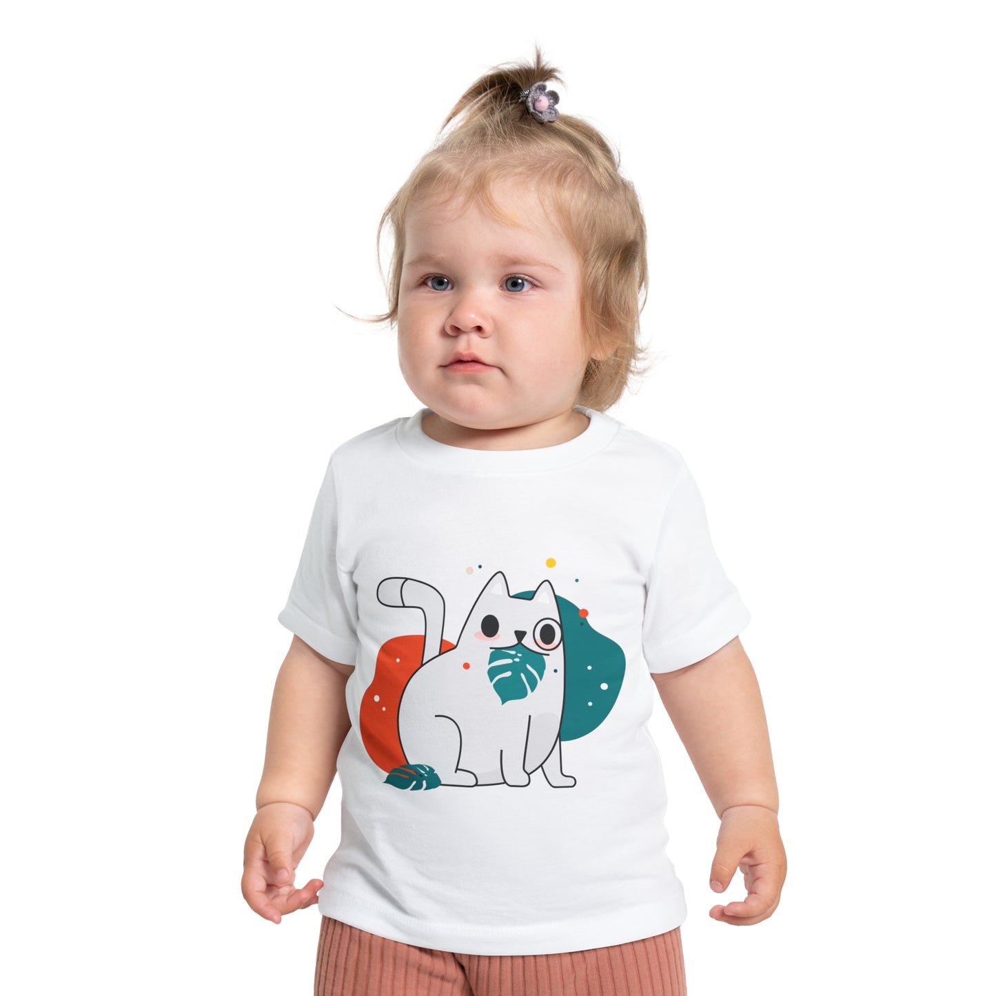 Cute Cat - Baby Short Sleeve T-Shirt