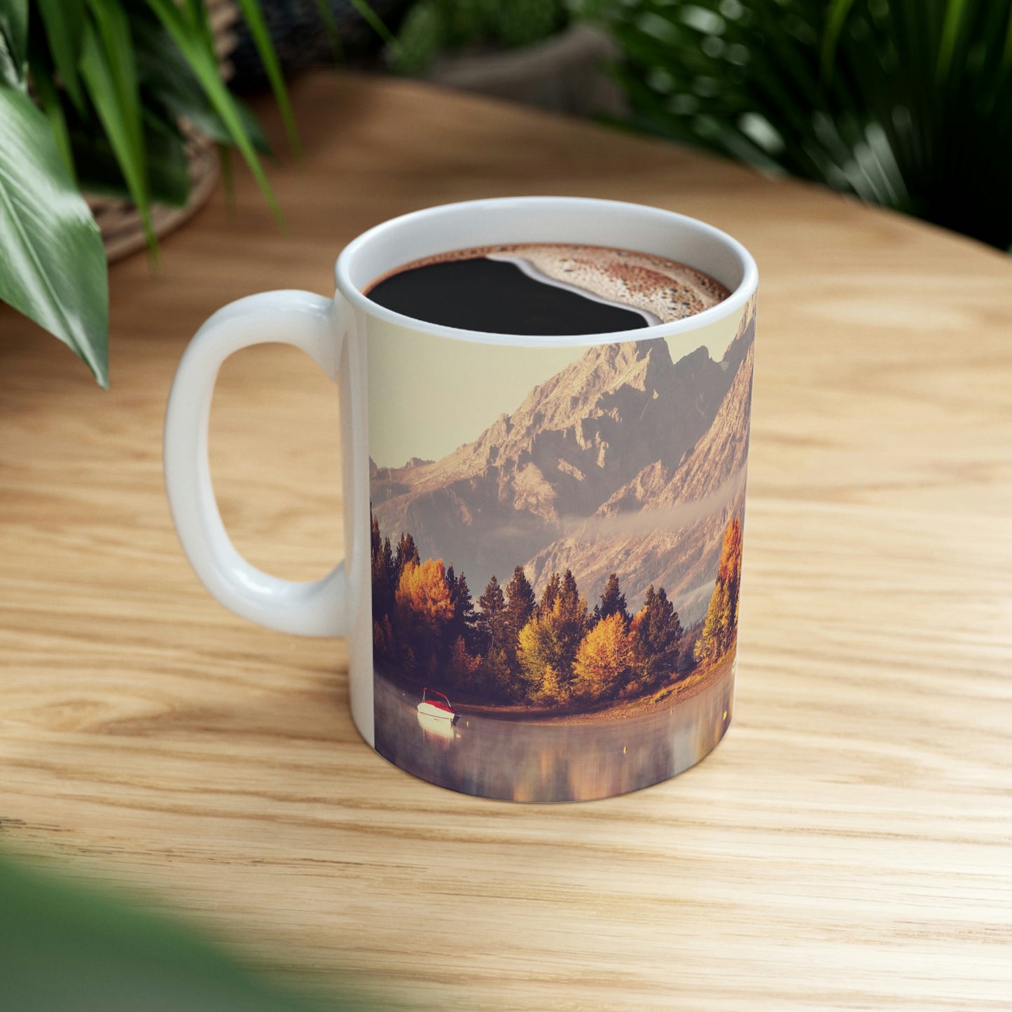 Autumn Scene Ceramic Mug 11oz