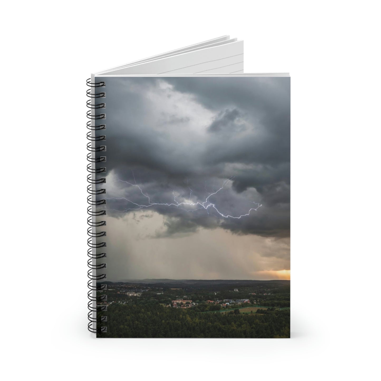 Storm Series Prayer Journal Spiral Notebook - Ruled Line