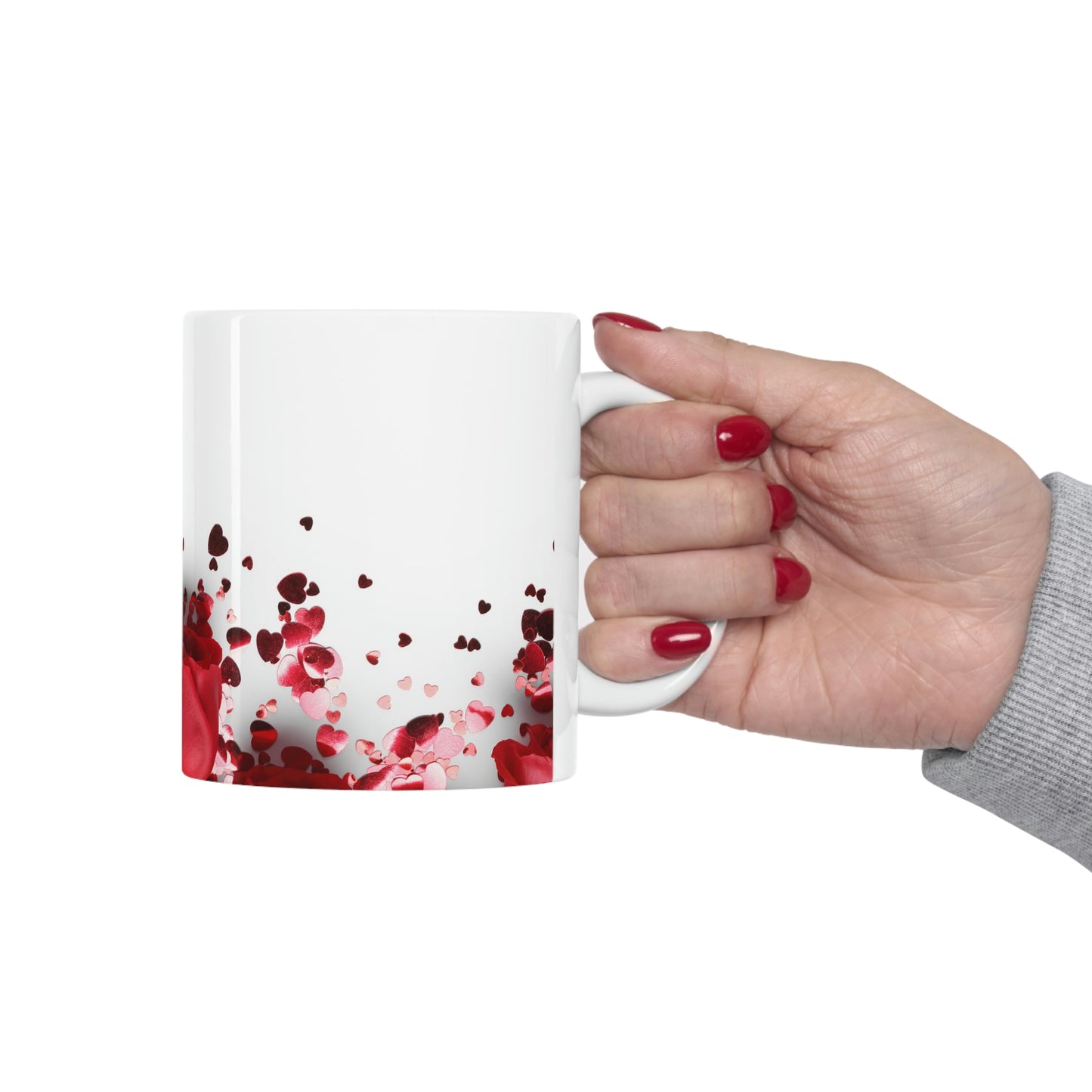 Red Roses - Ceramic Mug 11oz