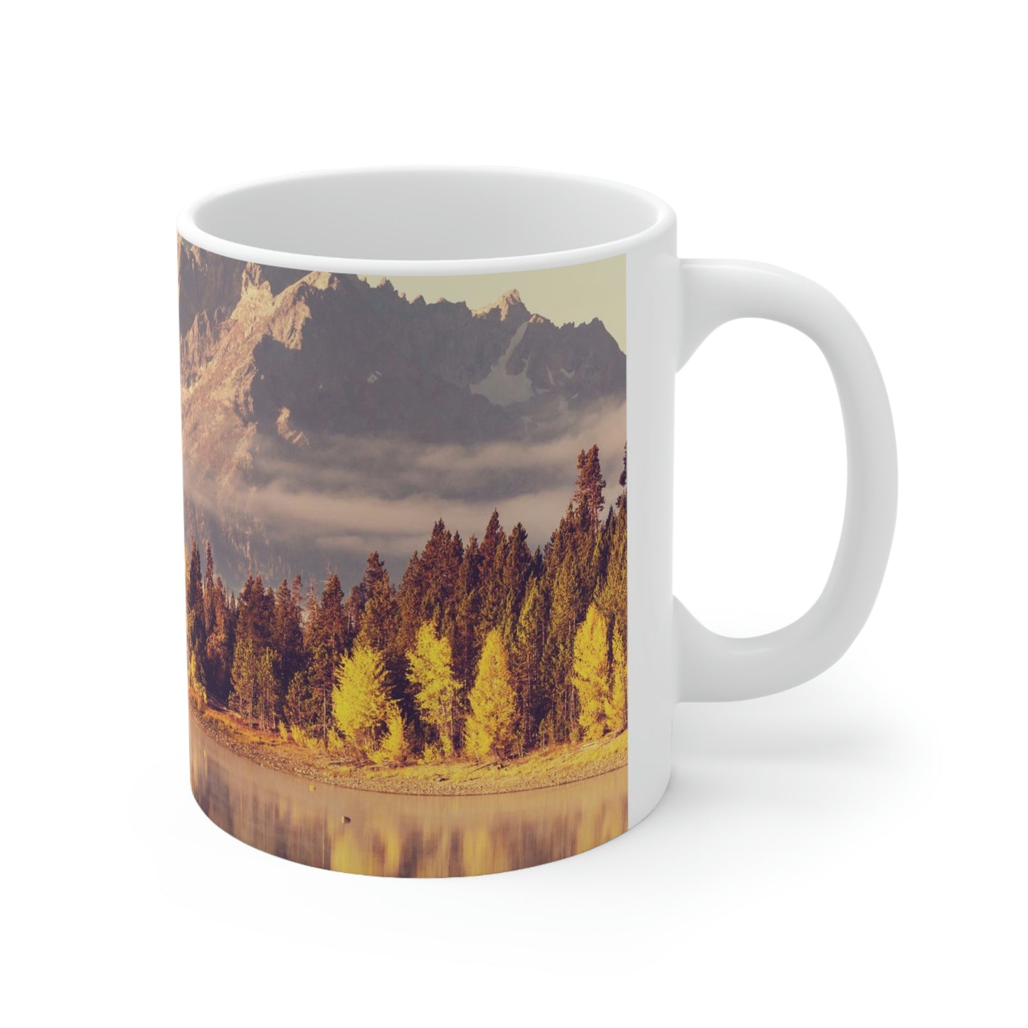 Autumn Scene Ceramic Mug 11oz