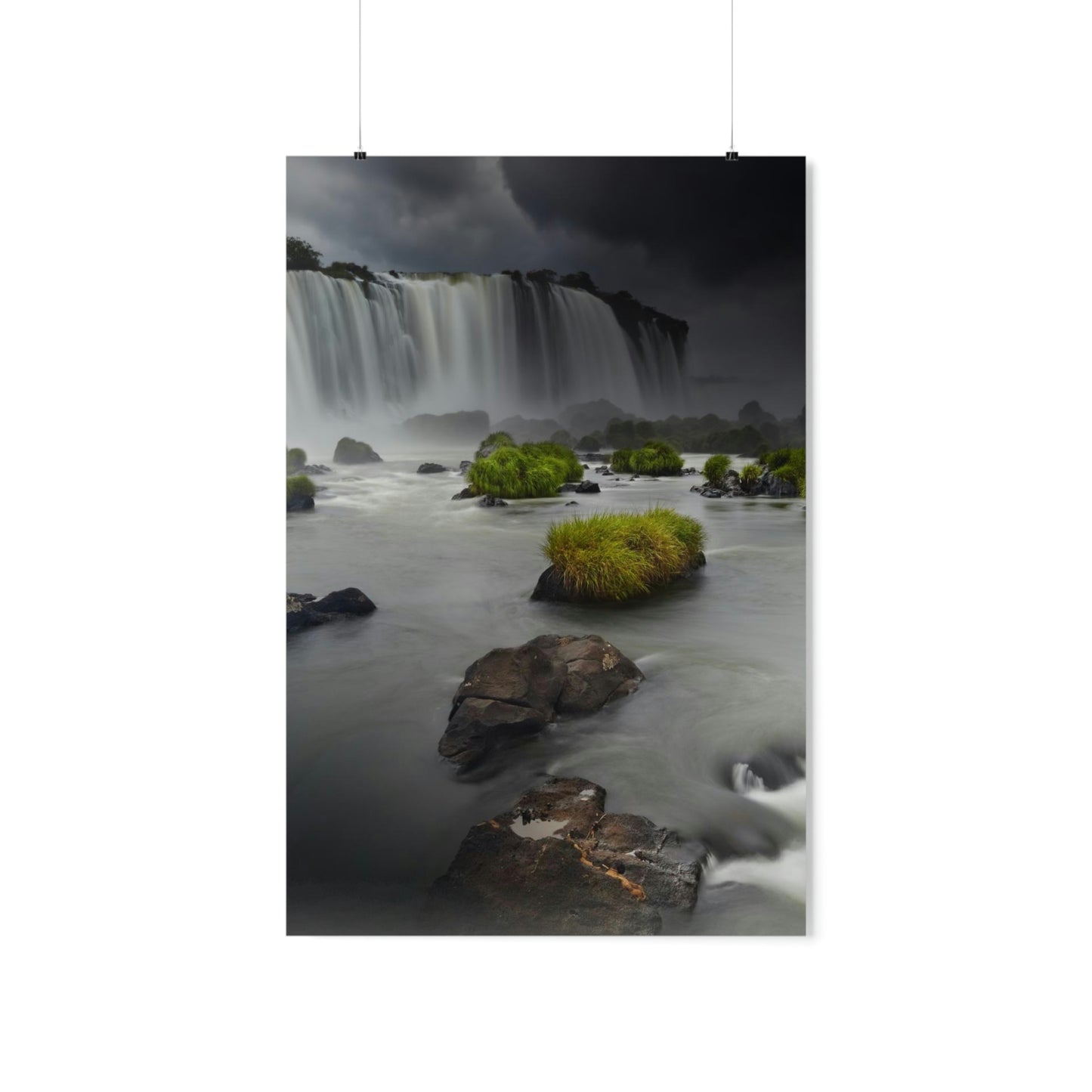 Waterfall Premium Matte Vertical Posters