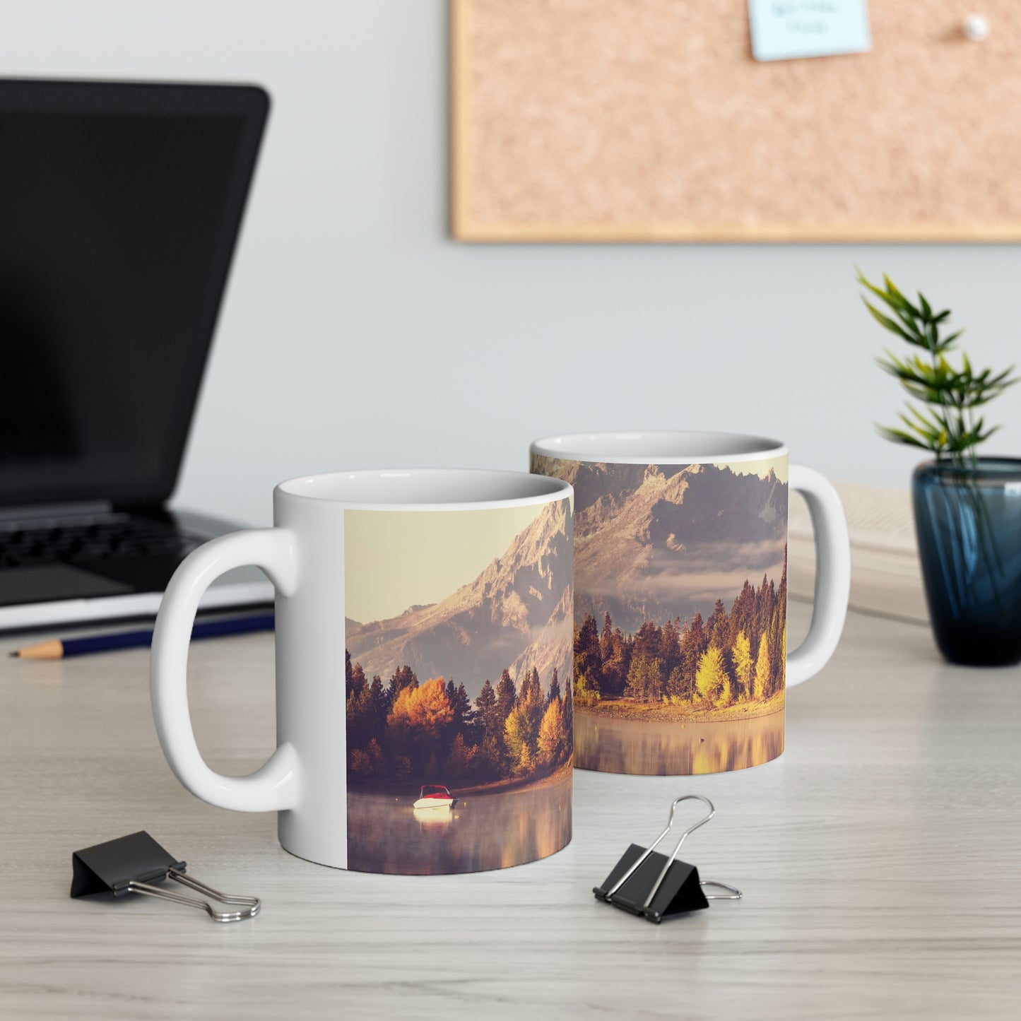 Autumn Scene Ceramic Mug 11oz