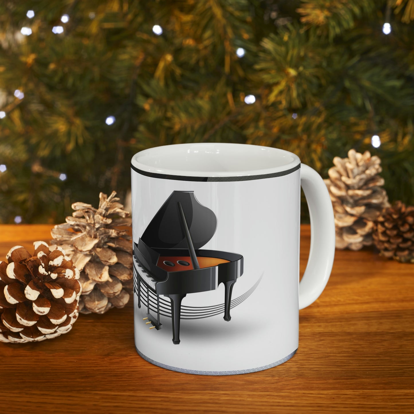 Grand Piano Ceramic Mug 11oz