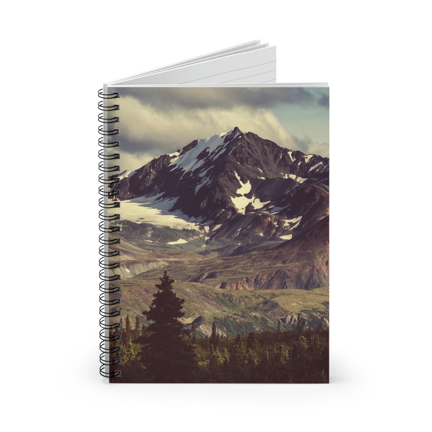 Mountain View Prayer Journal Spiral Notebook - Ruled Line