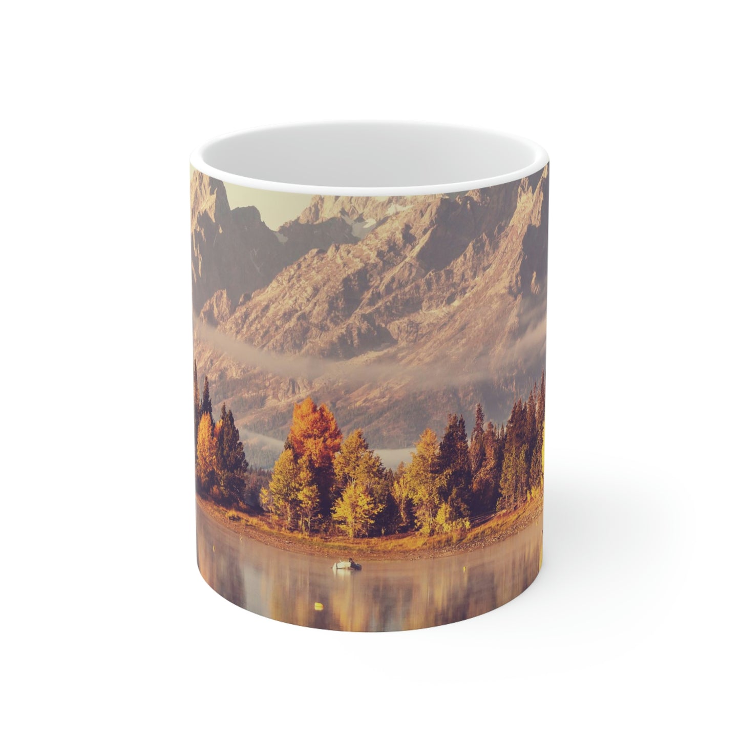 Autumn Scene Ceramic Mug 11oz