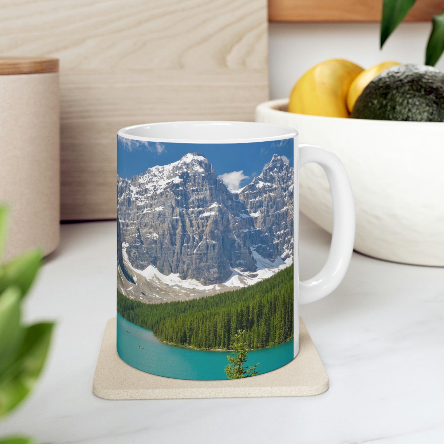 Mountain View Ceramic Mug 11oz