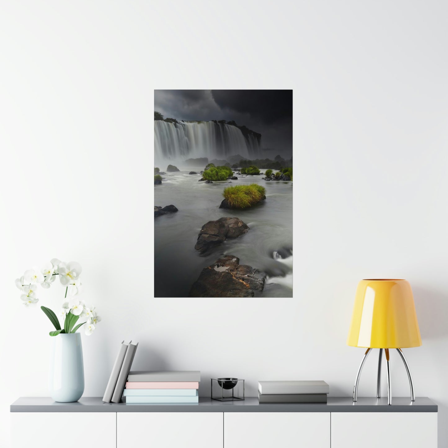 Waterfall Premium Matte Vertical Posters
