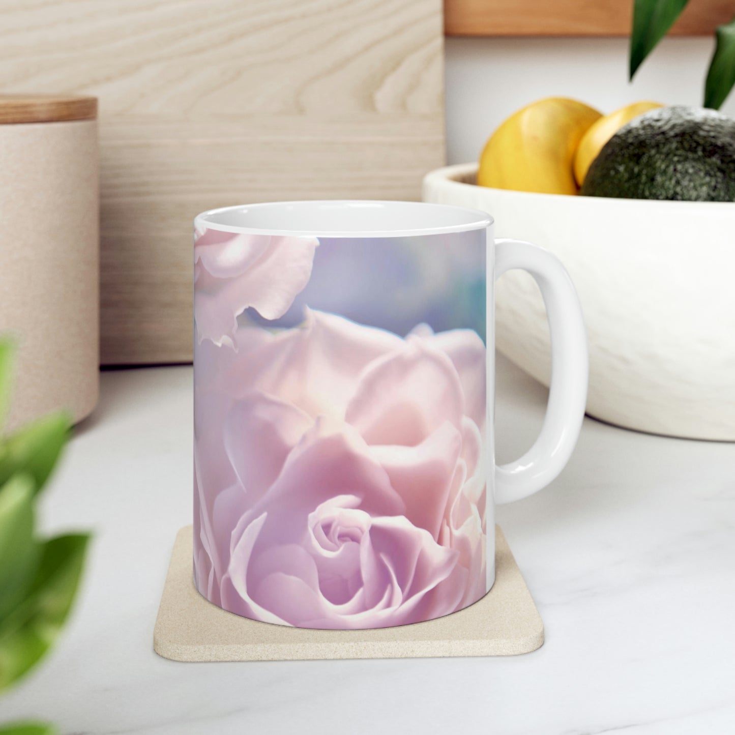 Roses Ceramic Mug 11oz