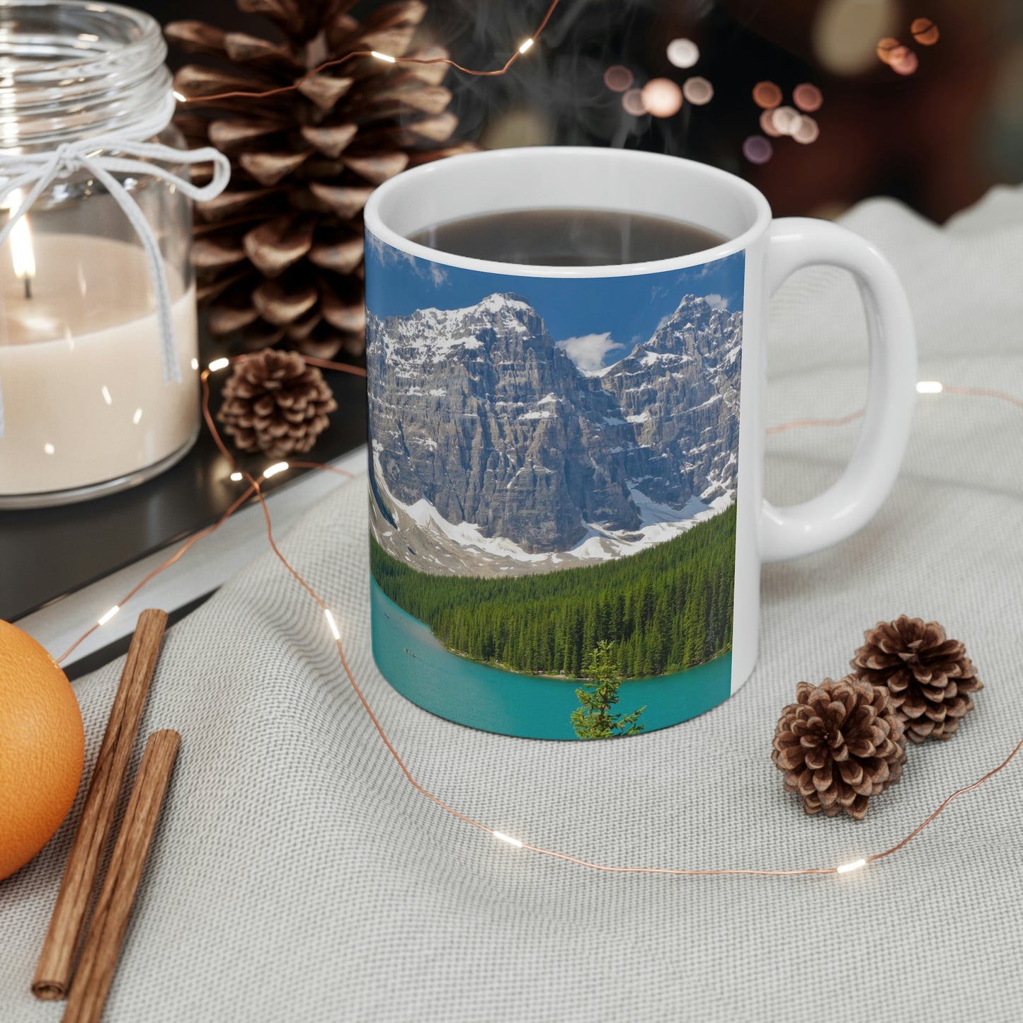 Mountain View Ceramic Mug 11oz