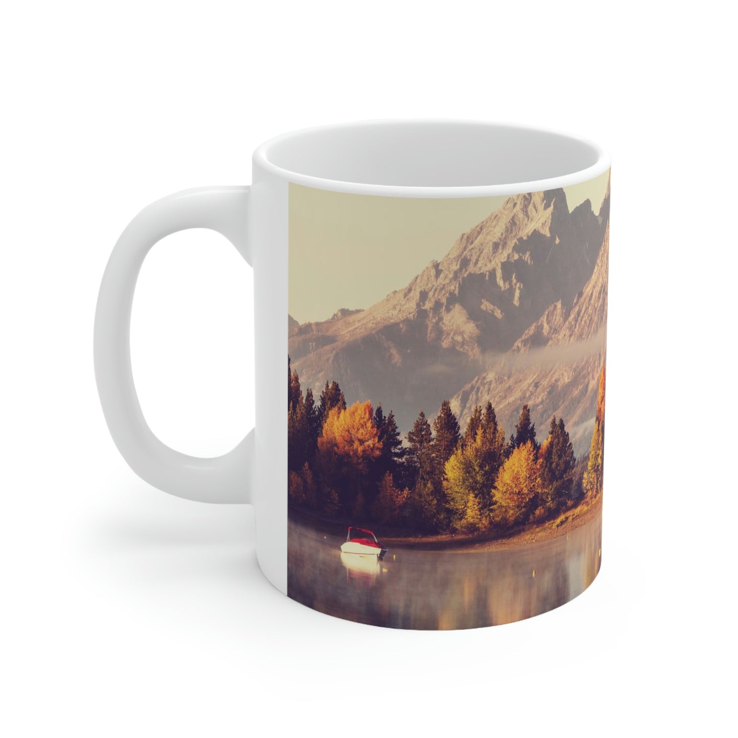 Autumn Scene Ceramic Mug 11oz