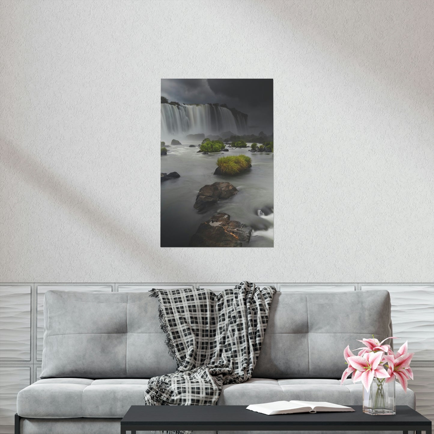 Waterfall Premium Matte Vertical Posters