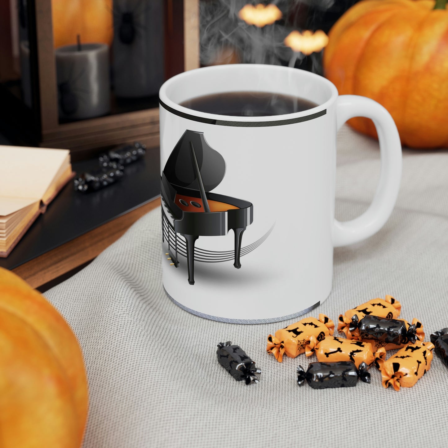 Grand Piano Ceramic Mug 11oz