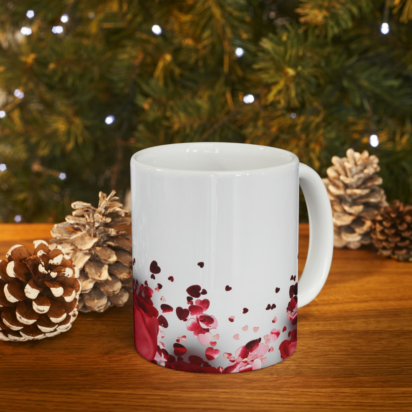 Red Roses - Ceramic Mug 11oz