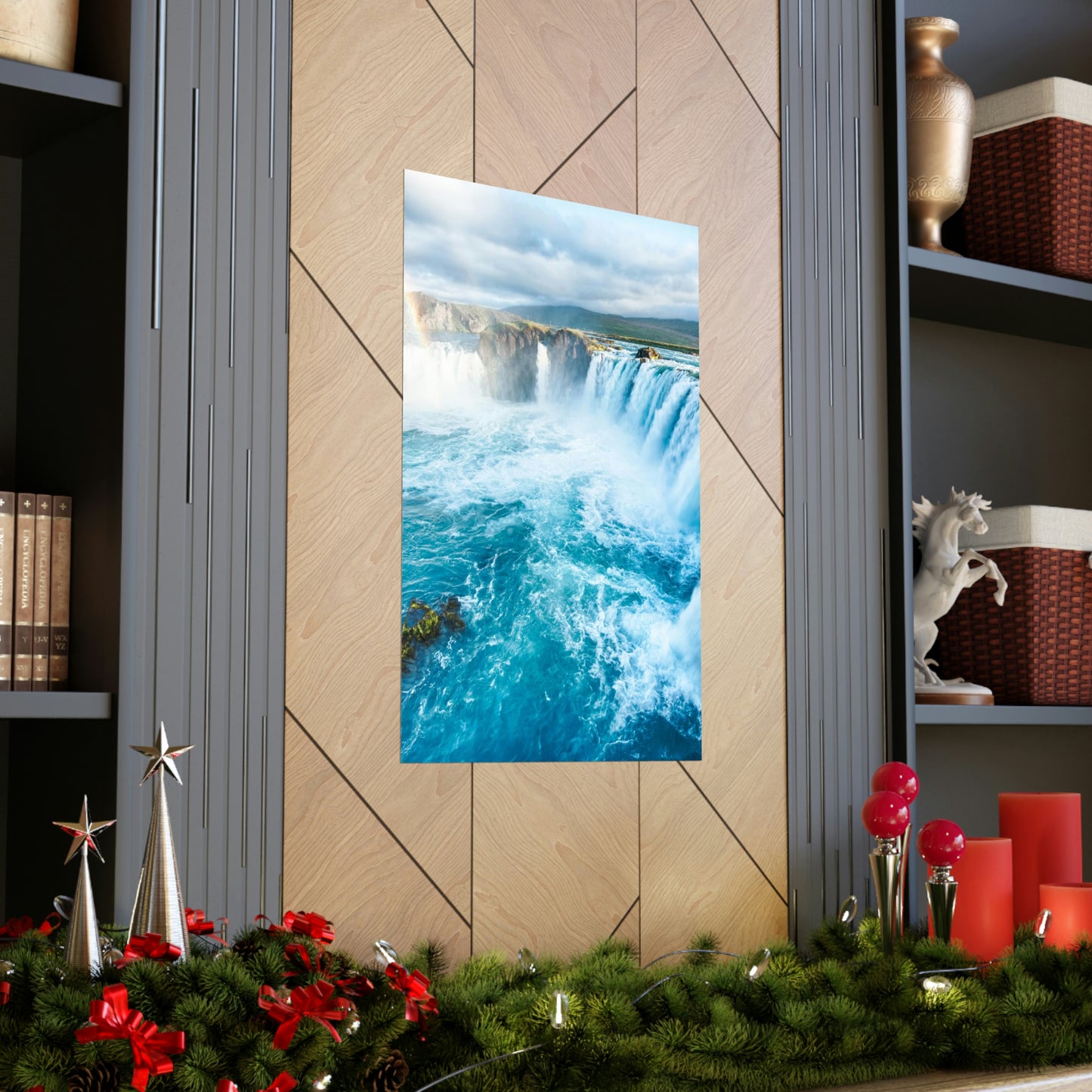 Waterfall Series Premium Matte Vertical Posters