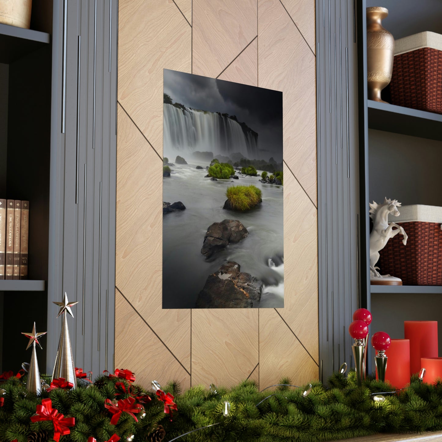 Waterfall Premium Matte Vertical Posters