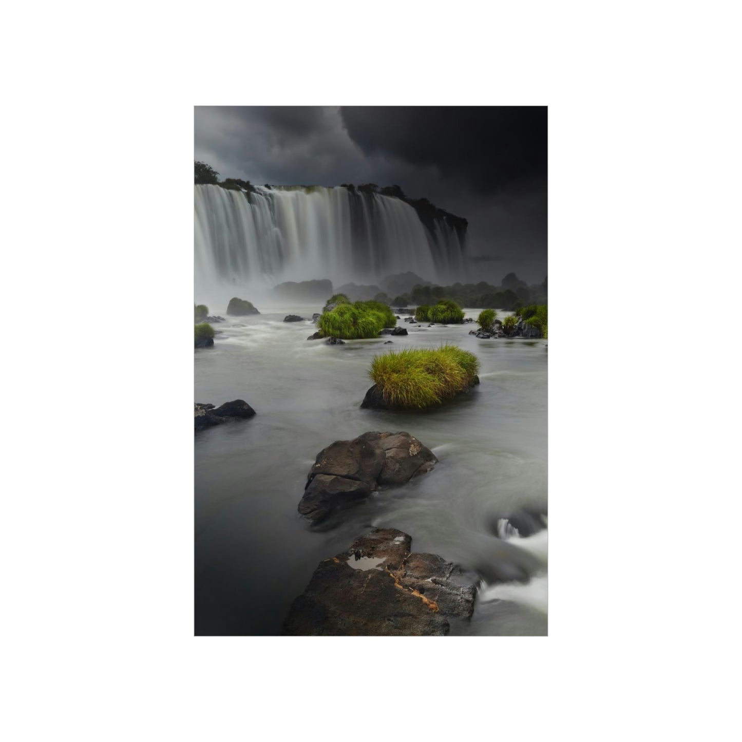 Waterfall Premium Matte Vertical Posters