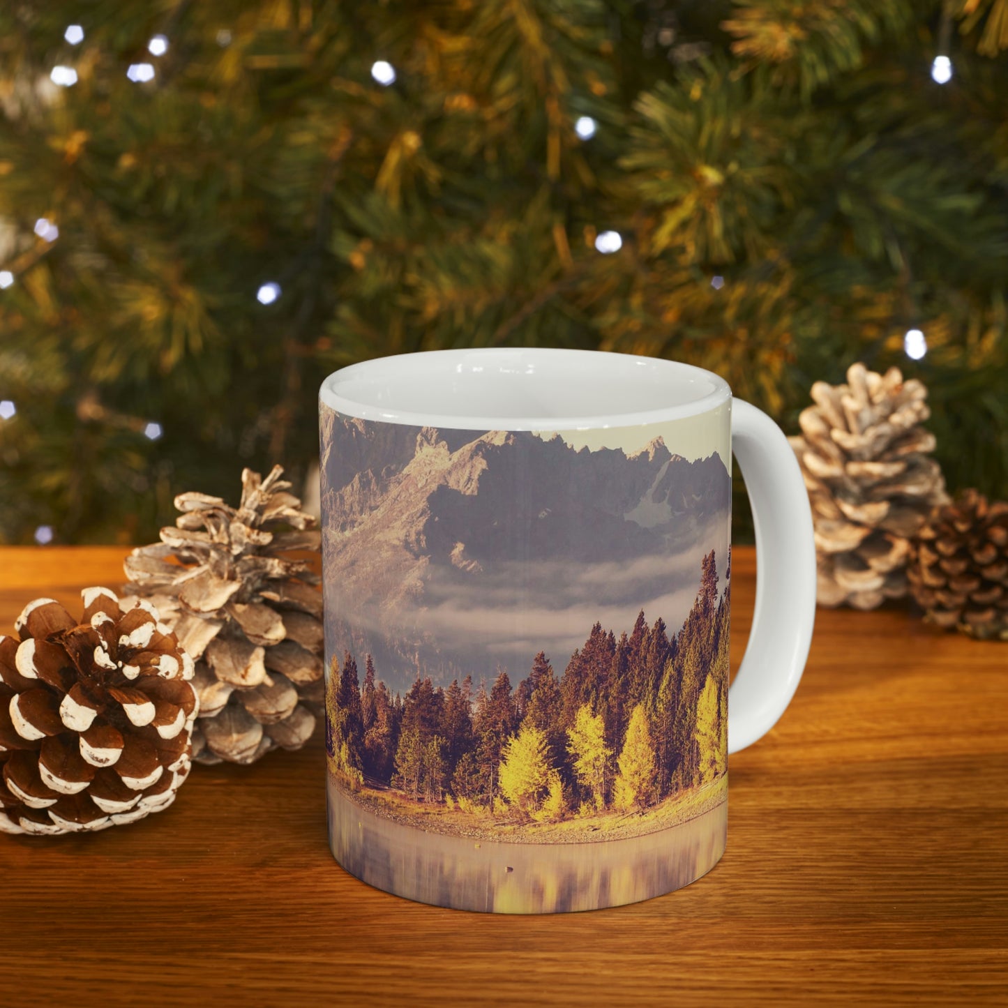 Autumn Scene Ceramic Mug 11oz