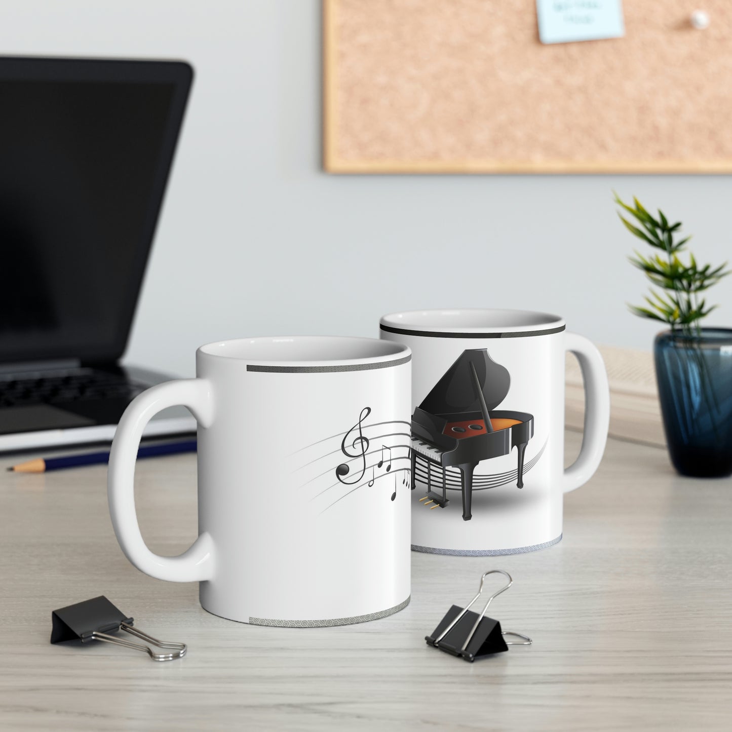 Grand Piano Ceramic Mug 11oz