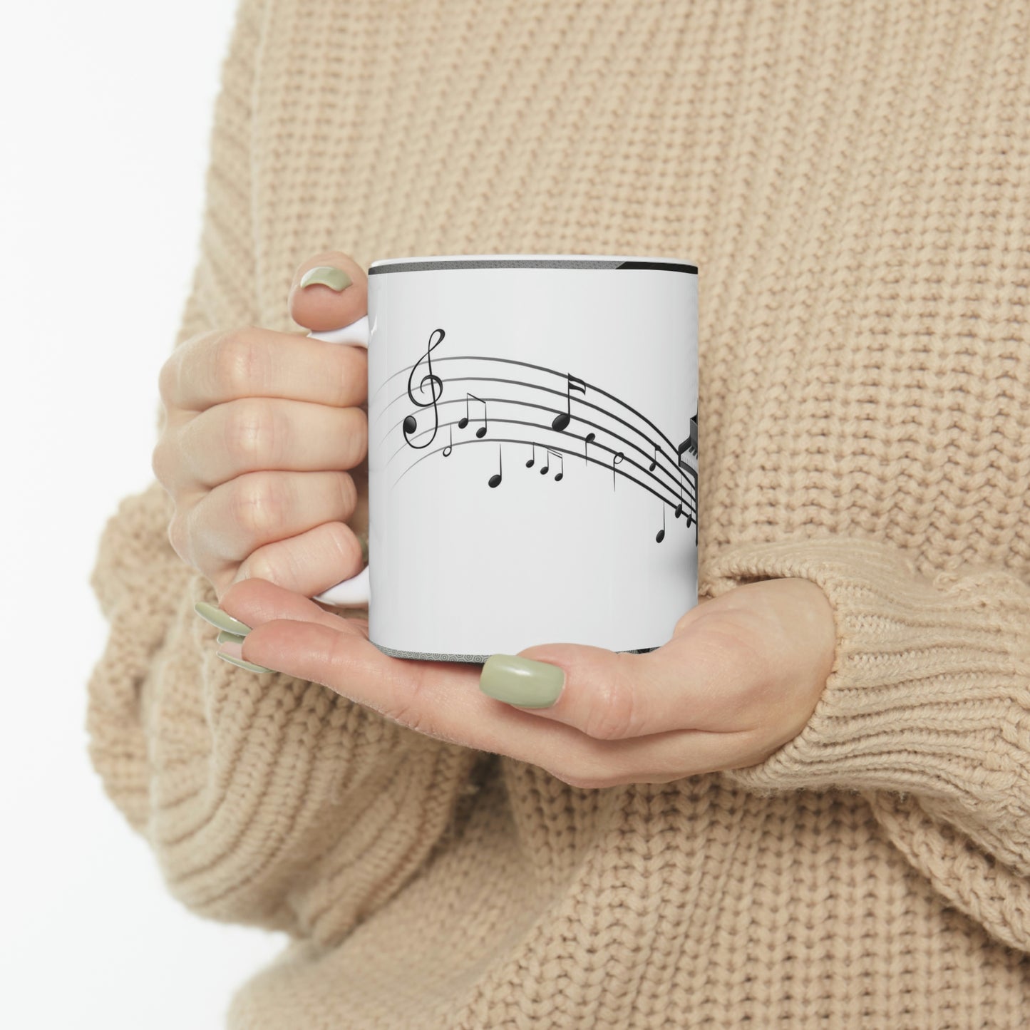 Grand Piano Ceramic Mug 11oz