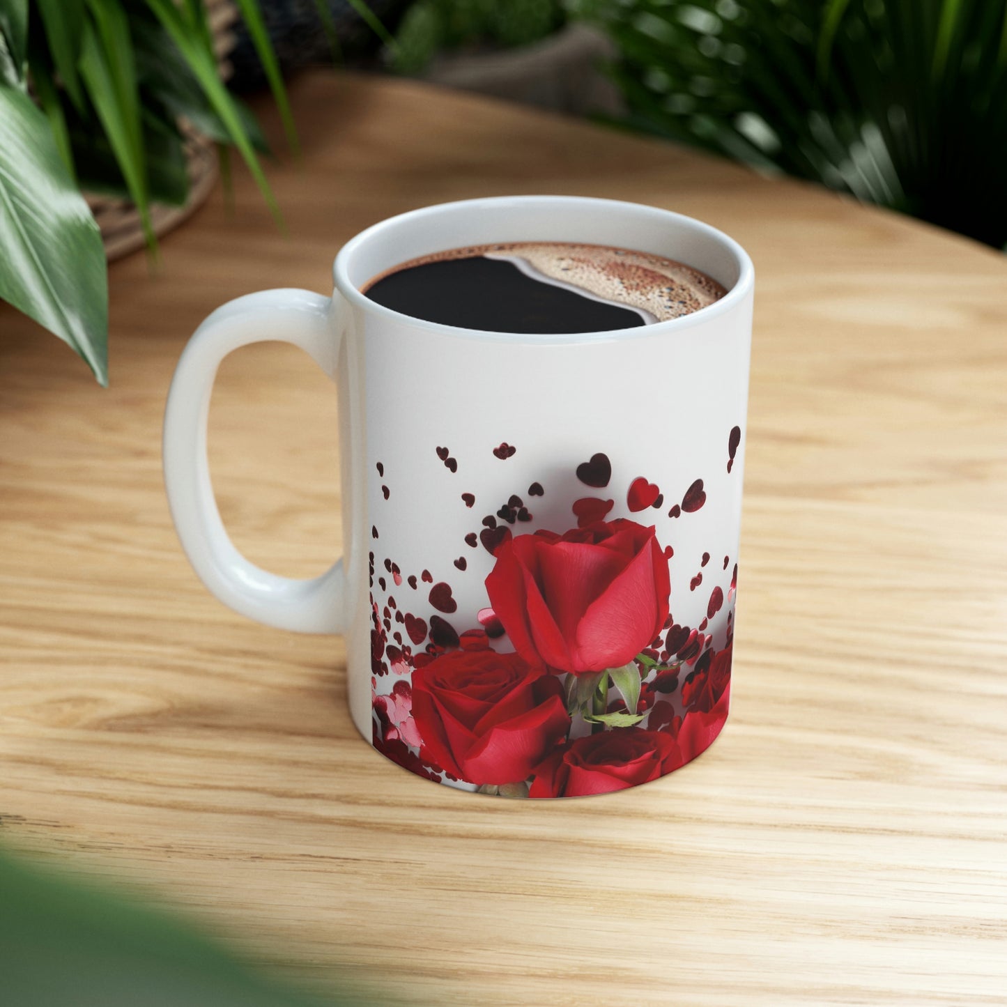 Red Roses - Ceramic Mug 11oz