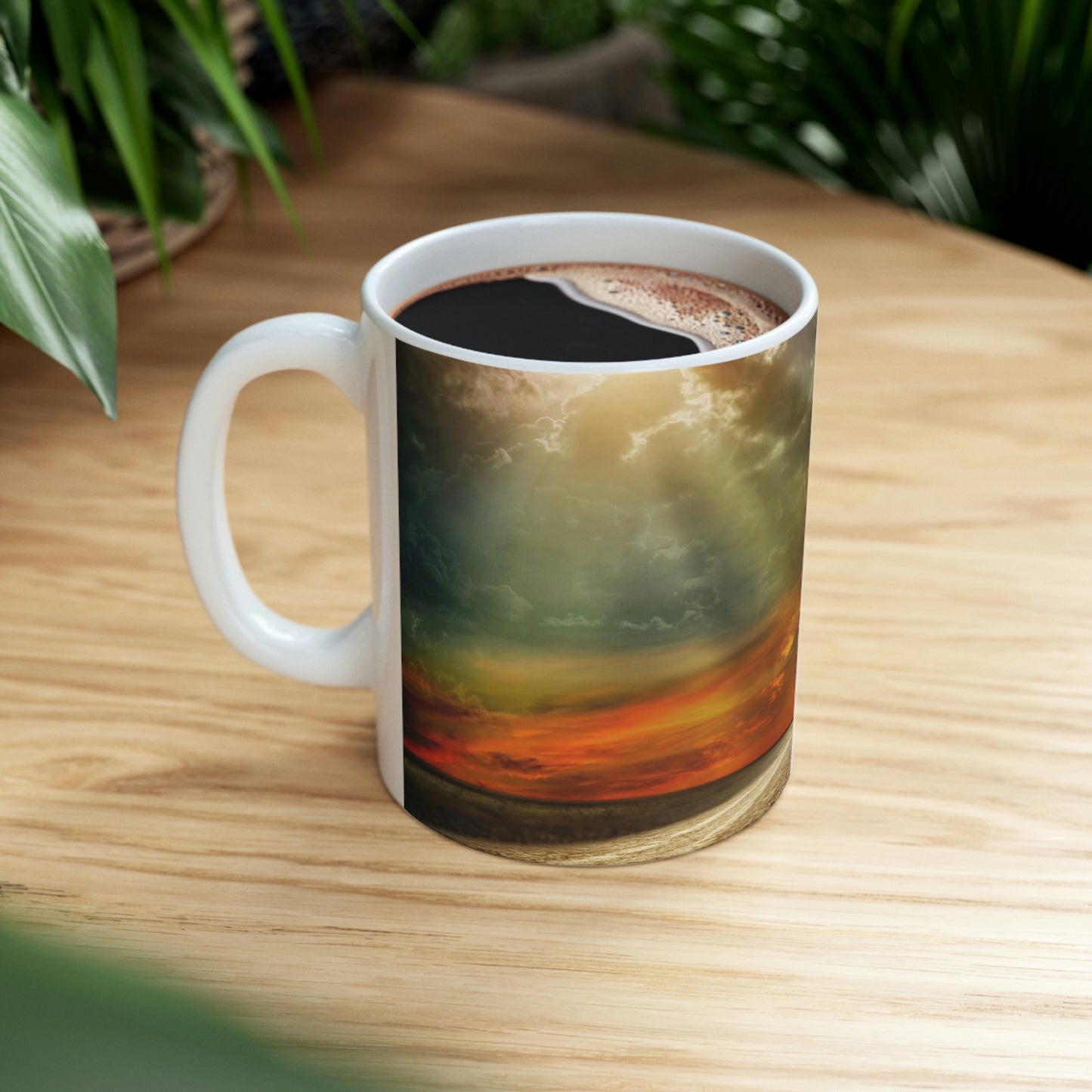 Asphalt Road Ceramic Mug 11oz