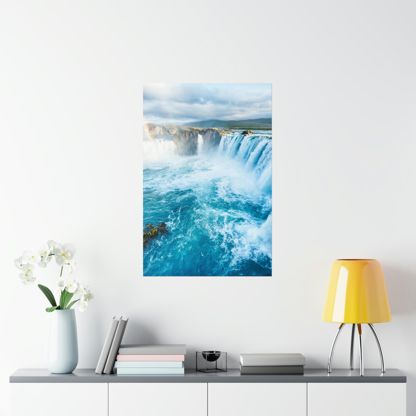 Waterfall Series Premium Matte Vertical Posters