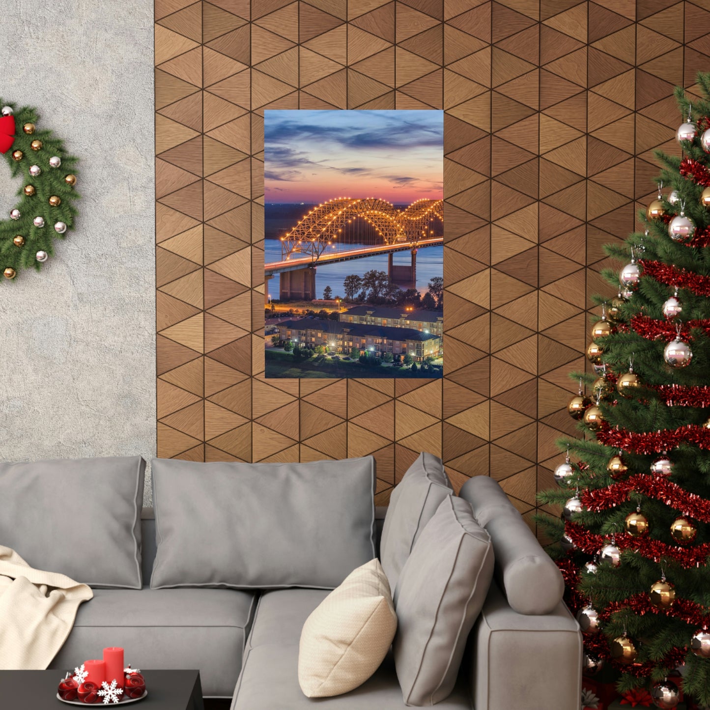 Memphis Bridge - Premium Matte Vertical Posters
