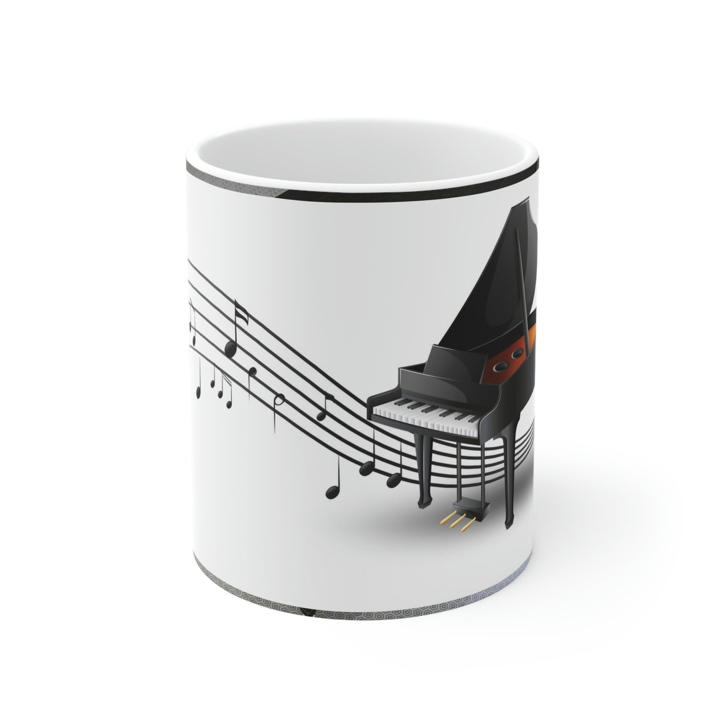 Grand Piano Ceramic Mug 11oz