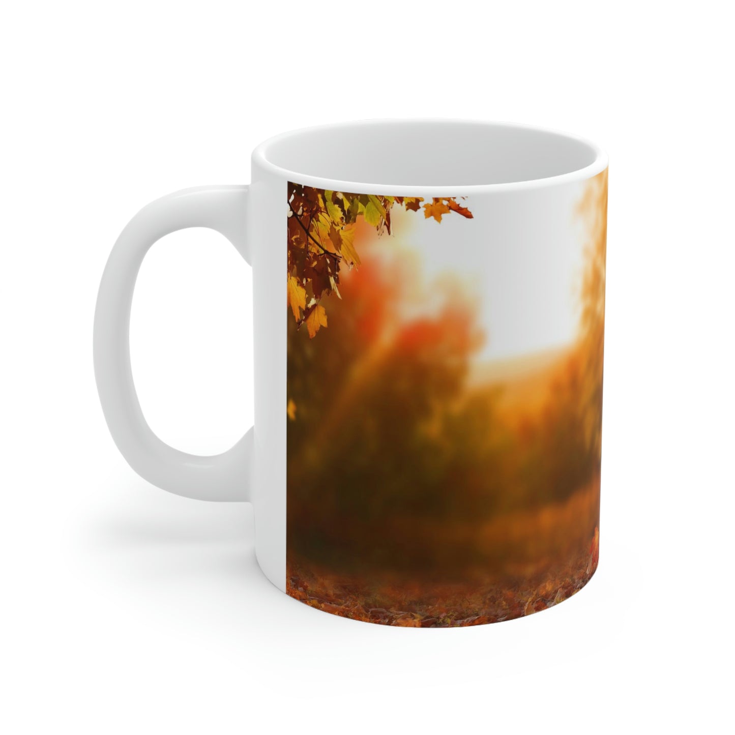 Fall Scene Ceramic Mug 11oz