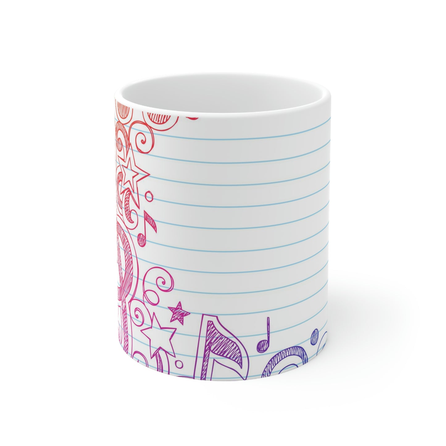 Music Ceramic Mug 11oz