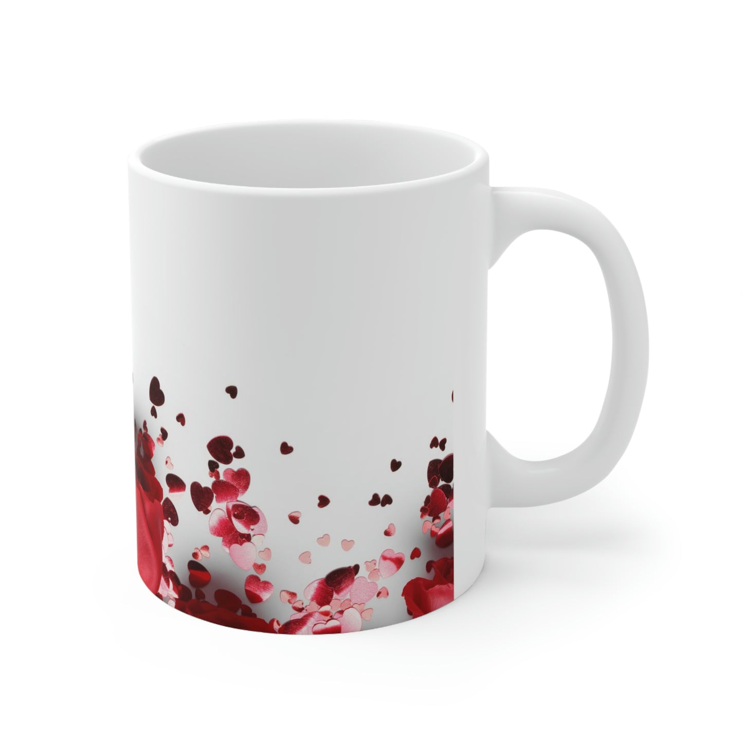 Red Roses - Ceramic Mug 11oz