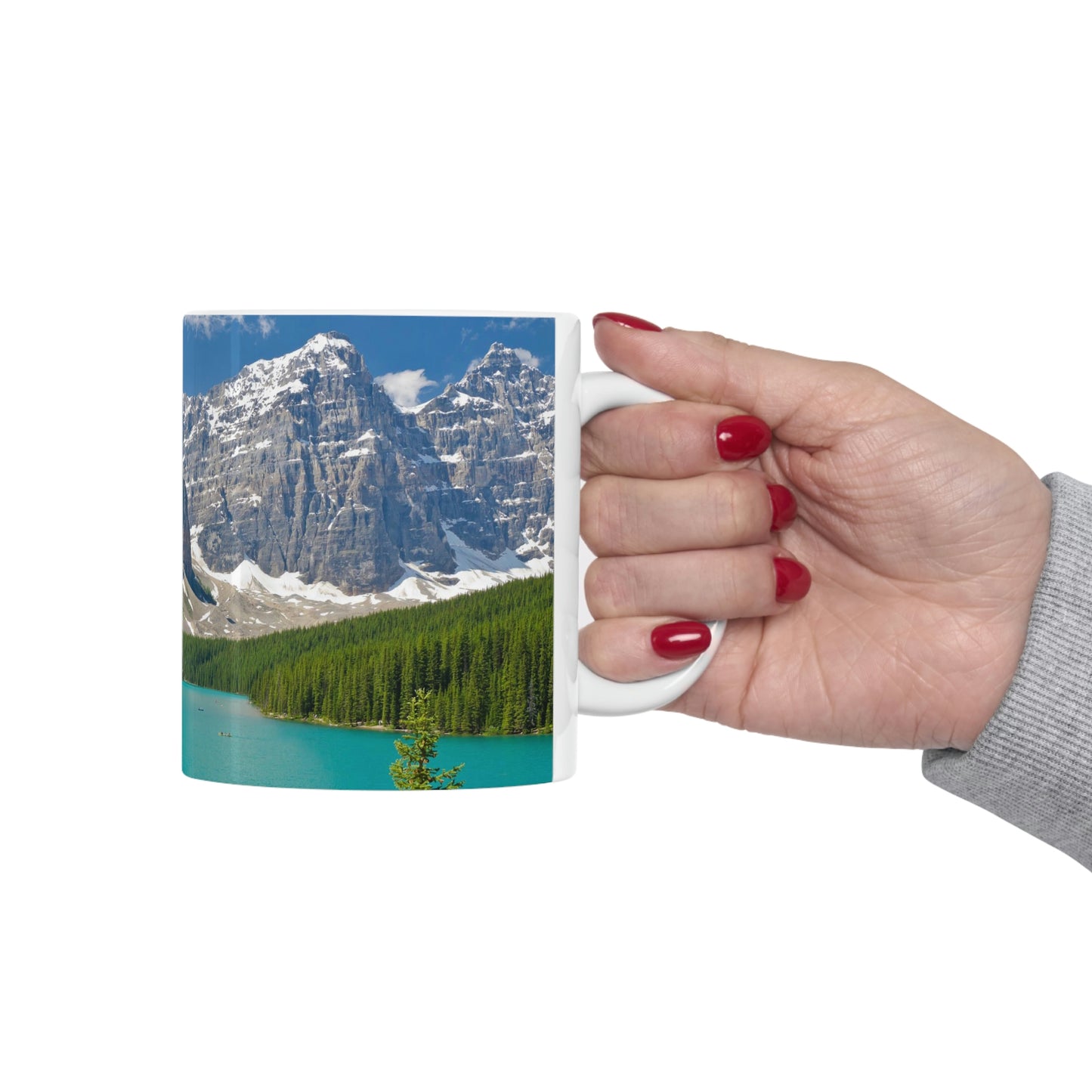 Mountain View Ceramic Mug 11oz